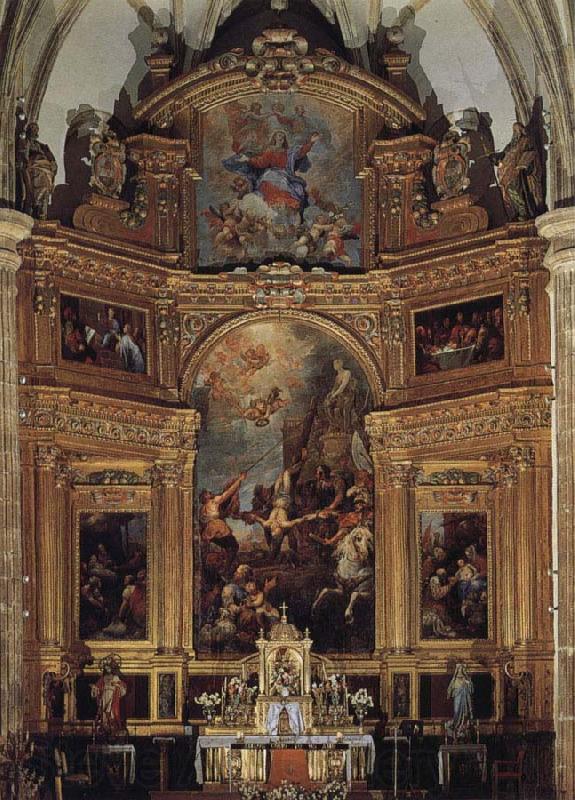 Francisco Rizi Altarpiece Spain oil painting art